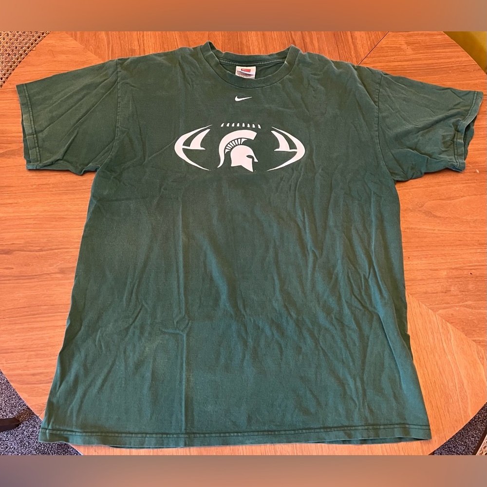 Vintage Nike Michigan State MSU Big Ten Tshirt